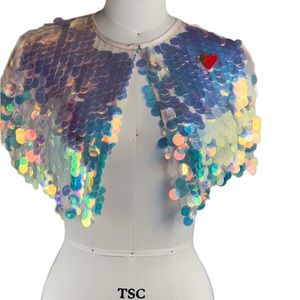 Vintage Sequin Shawl